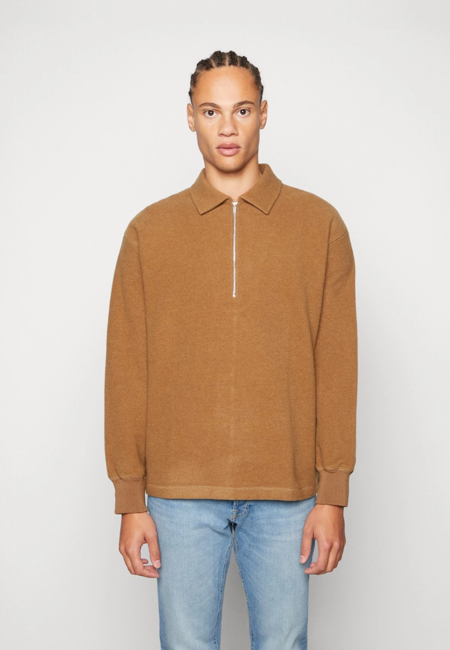 ARKET Fleece Jumper - Fudge 1 ARKET Fleece Jumper - Fudge