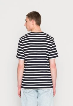 ARKET Print T-Shirt - Dark Blue -ARKET OUTLET 0f1ee20a481644c29e249a158d333640