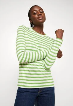 ARKET Long Sleeved Top - Green/Off White Stripe 9 ARKET Long Sleeved Top - Green/Off White Stripe -ARKET OUTLET 1965fc43680540028b9ae021b199d306