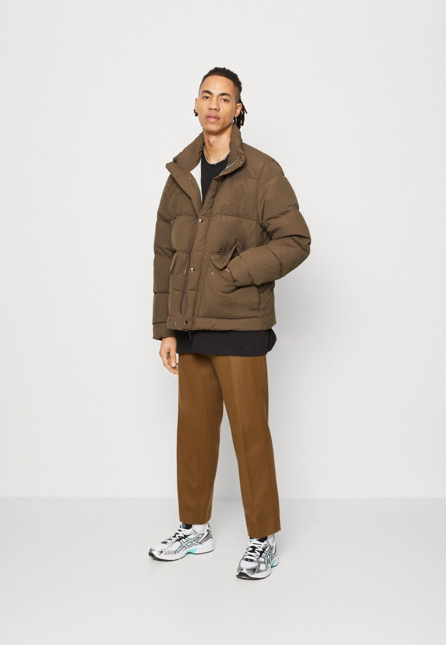 ARKET Down Jacket - Green/Brown 2 ARKET Down Jacket - Green/Brown - Image 2