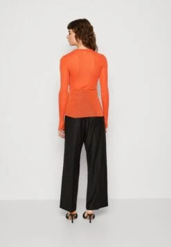 ARKET Long Sleeved Top - Burnt Orange -ARKET OUTLET 2615b600a21442ee8997f4c8ecdcf07f