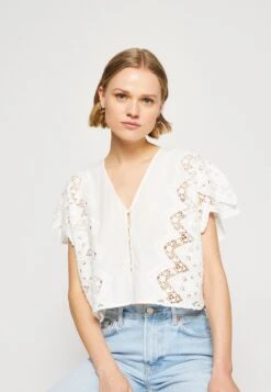 ARKET Blouse - White -ARKET OUTLET 284a7a9d4ce94b32bad8128de9e40679