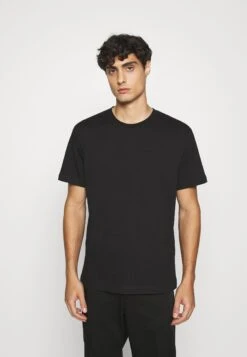 ARKET Basic T-Shirt - Black Dark -ARKET OUTLET 30d2db738b79427395a8c52526202874