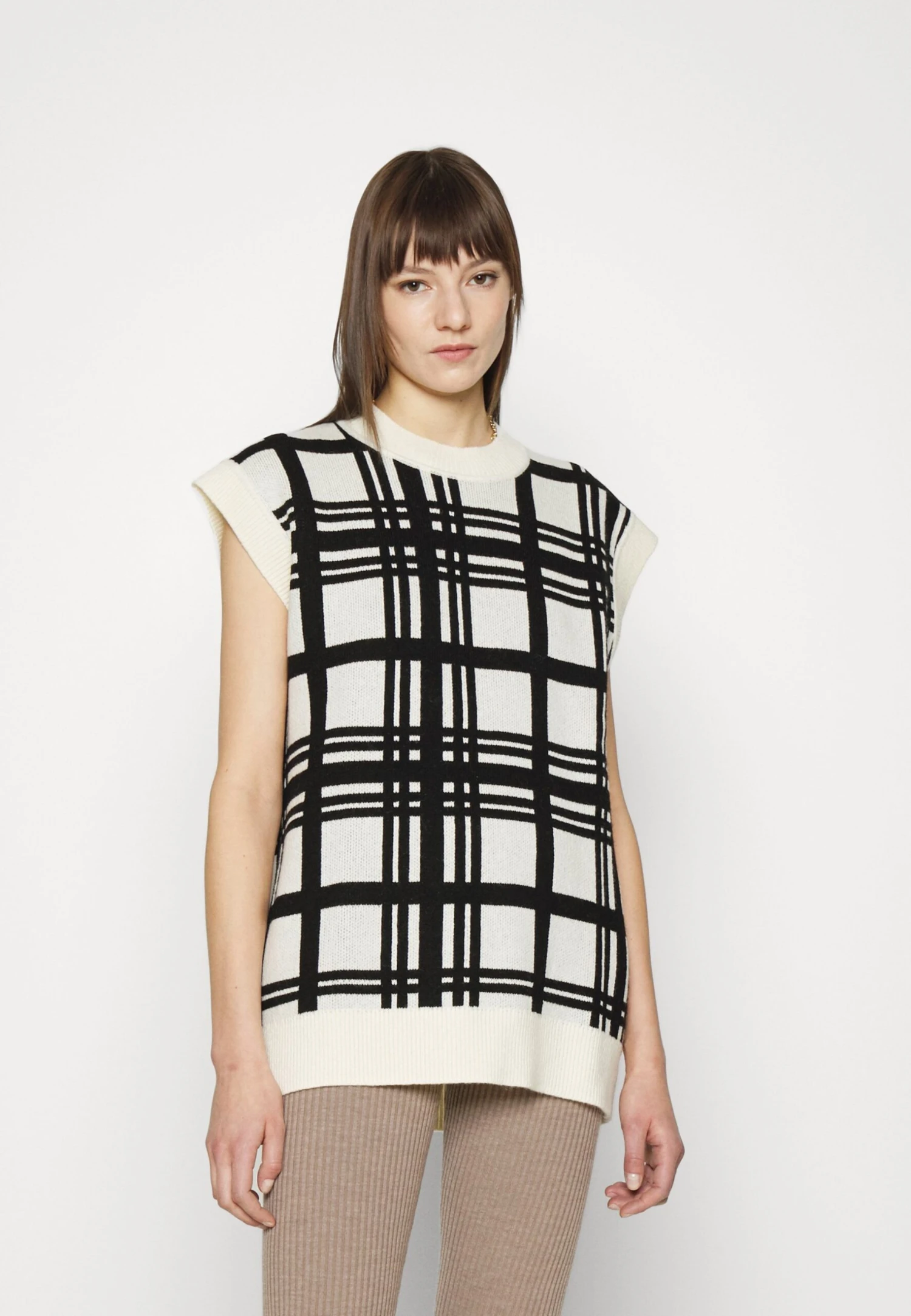 ARKET Jumper - Offwhite/Black 1 ARKET Jumper - Offwhite/Black
