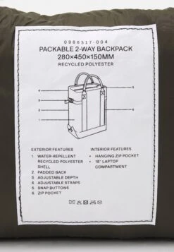 ARKET Unisex - Rucksack - Green 10 ARKET Unisex - Rucksack - Green -ARKET OUTLET 3a3ad33838cb40f5b361eca45ef8d22d