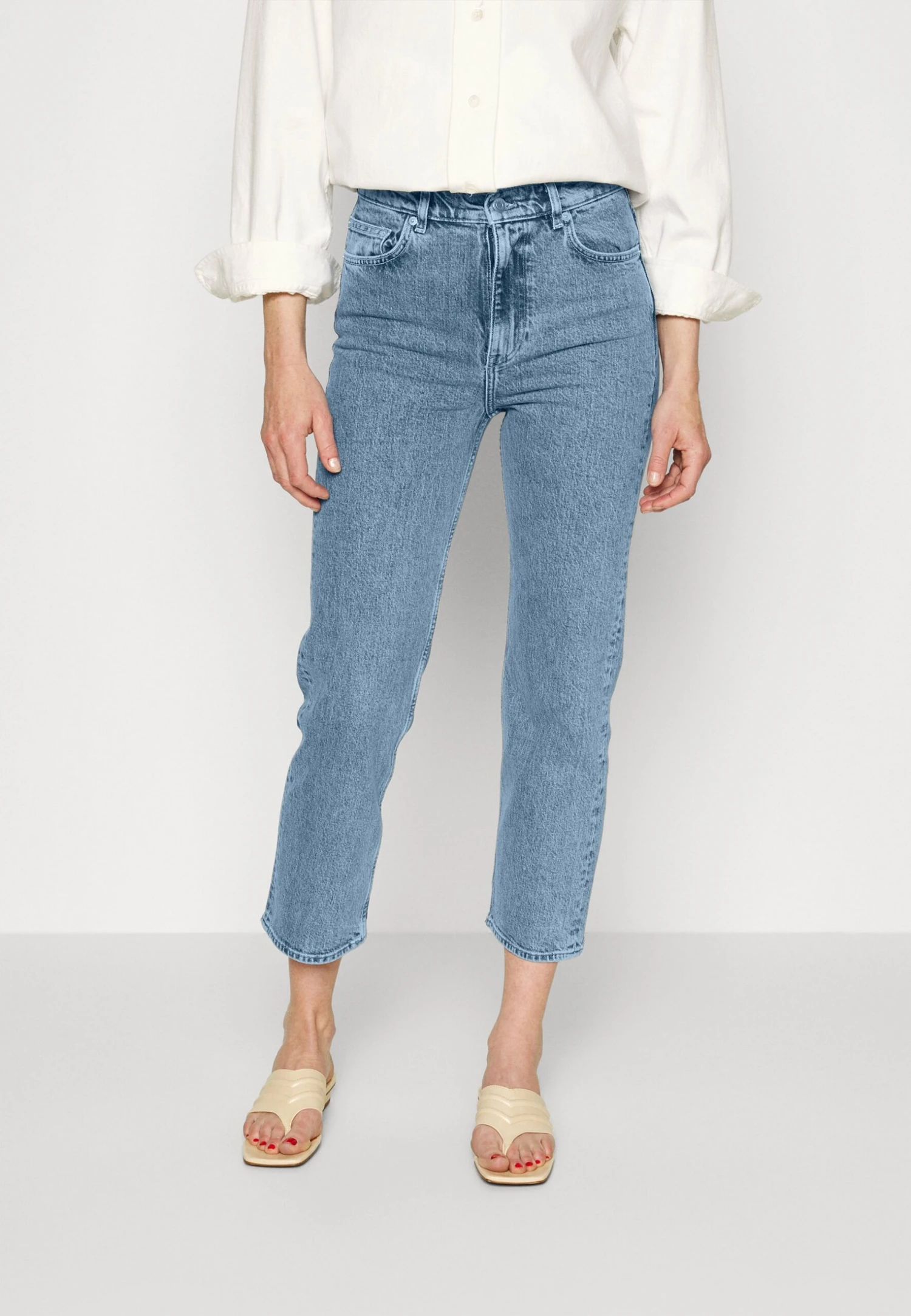 ARKET Straight Leg Jeans - Sky Blue 1 ARKET Straight Leg Jeans - Sky Blue