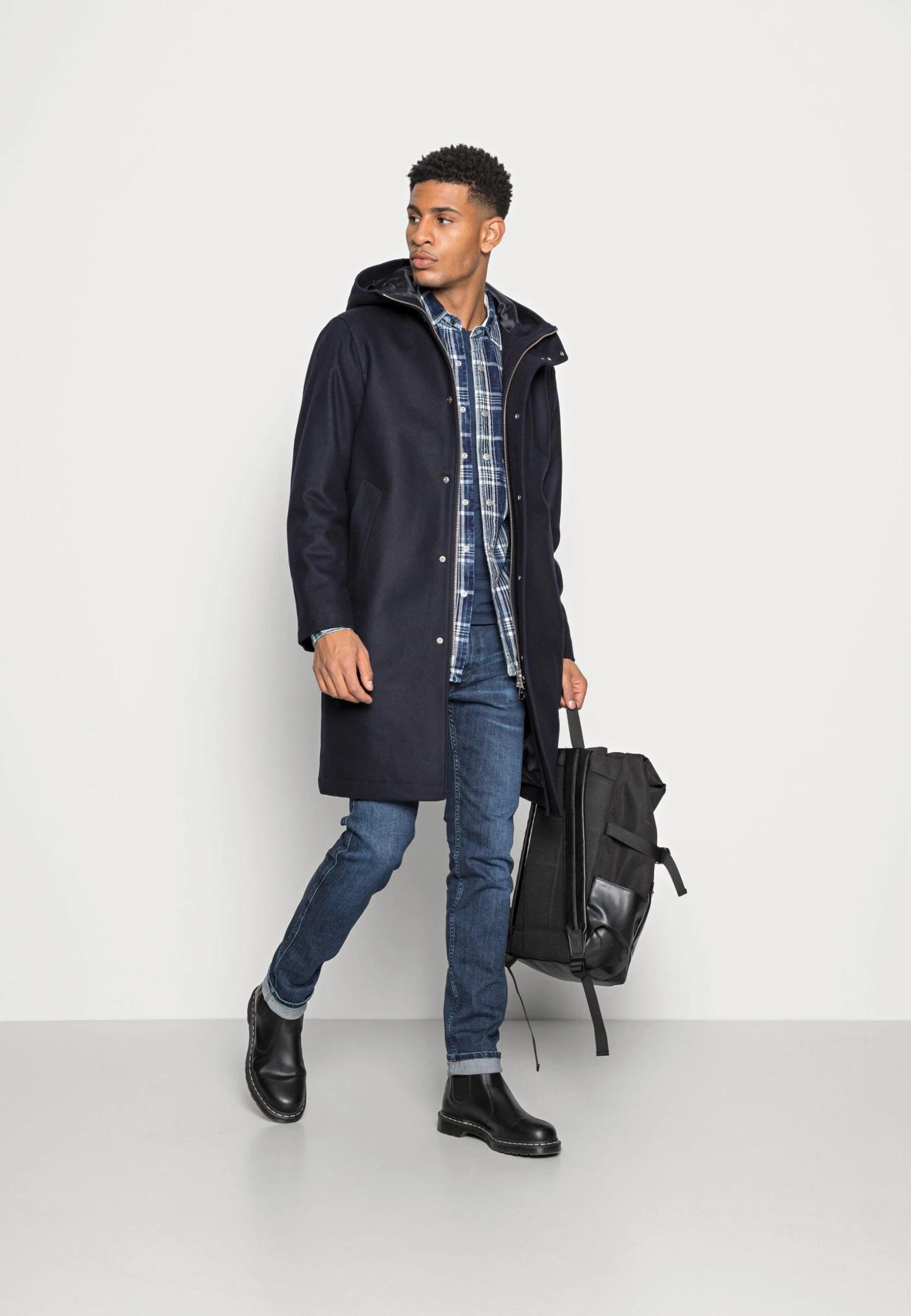 ARKET Parka - Navy 2 ARKET Parka - Navy - Image 2