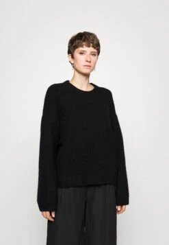 ARKET Jumper - Black Solid