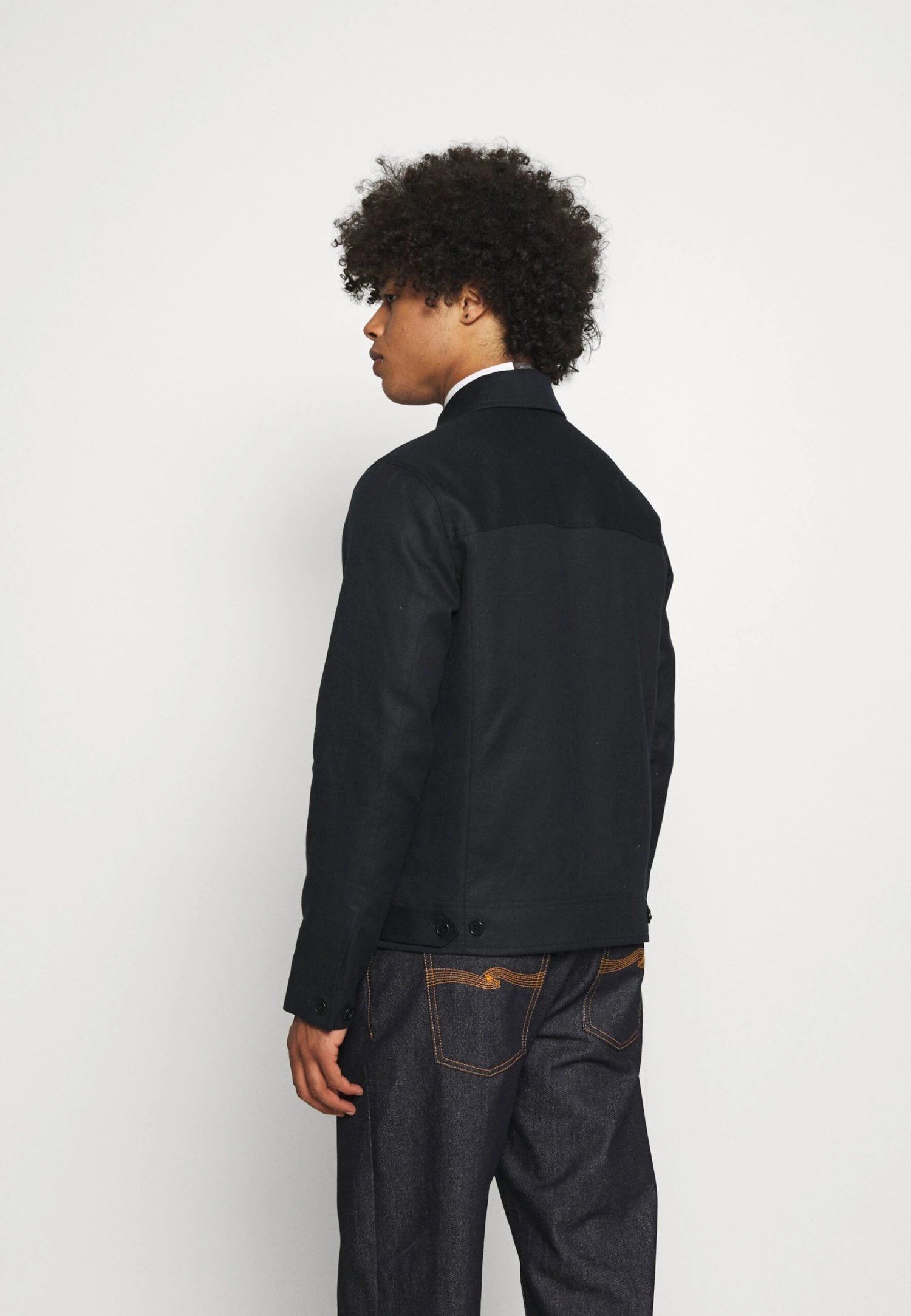 ARKET Summer Jacket - Navy 3 ARKET Summer Jacket - Navy - Image 3