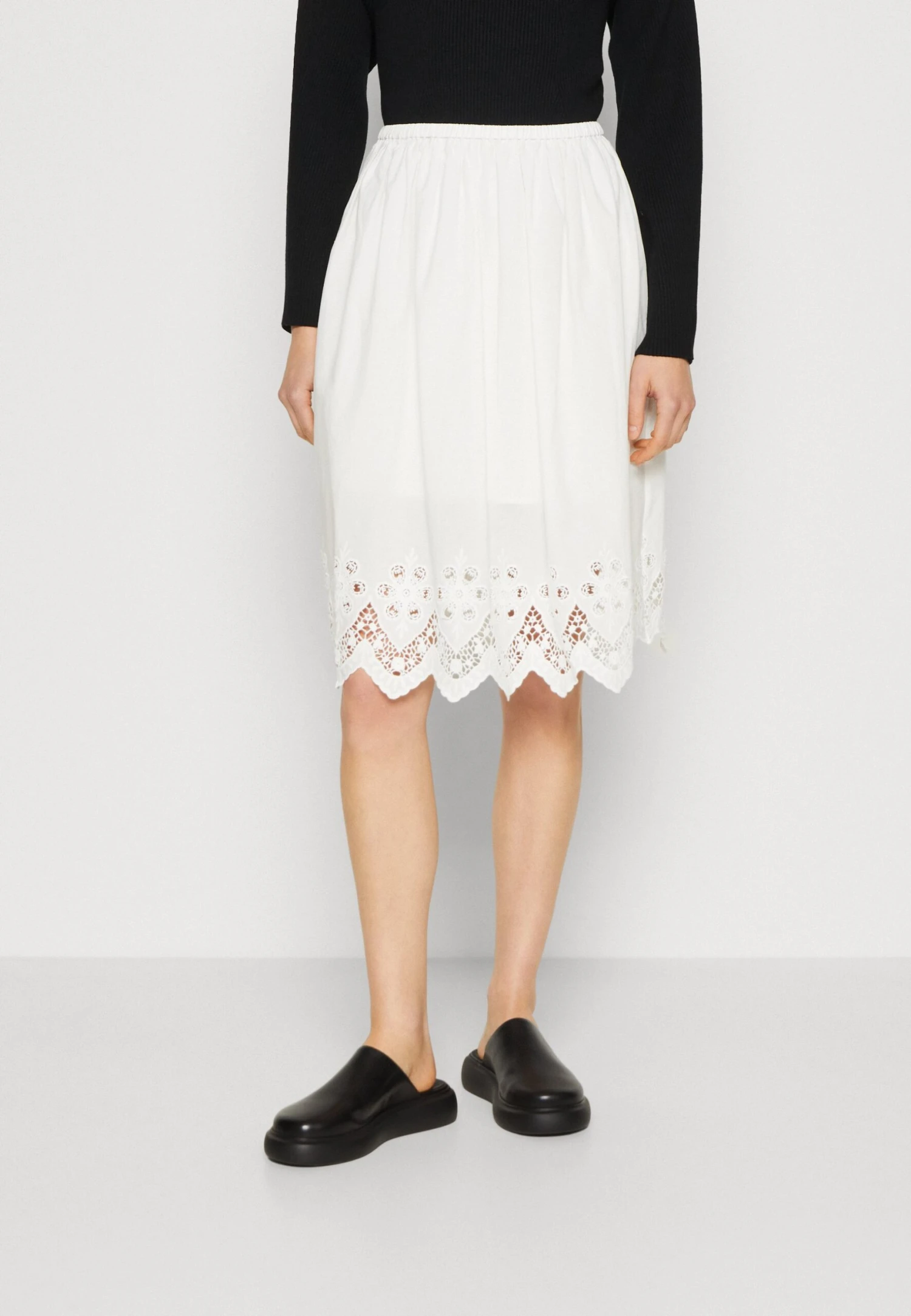ARKET A-Line Skirt - White 1 ARKET A-Line Skirt - White
