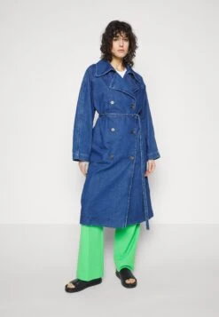 ARKET Trenchcoat - Blue -ARKET OUTLET 5a3a6925821f4422ab81a319076d47ff