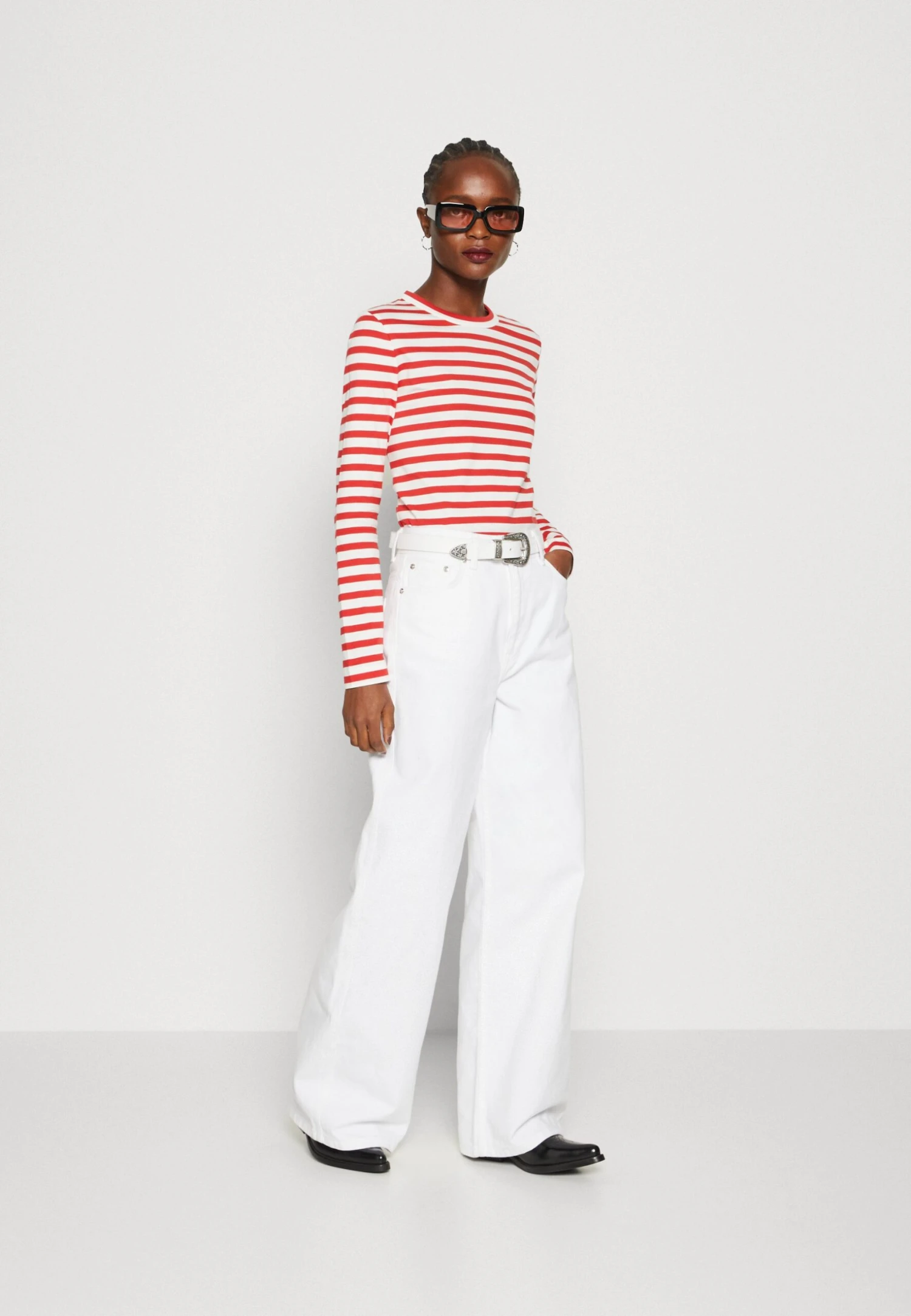 ARKET Long Sleeved Top - Red 2 ARKET Long Sleeved Top - Red - Image 2