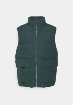 ARKET Waistcoat - Green -ARKET OUTLET 5cfbd335e02d4356b482fdf494a08f03