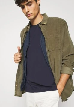 ARKET Basic T-Shirt - Blue Medium Dusty -ARKET OUTLET 5f6e8f6a6a7e45fdab09b8d8a9cd1cab