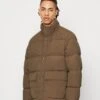 ARKET Down Jacket - Green/Brown
