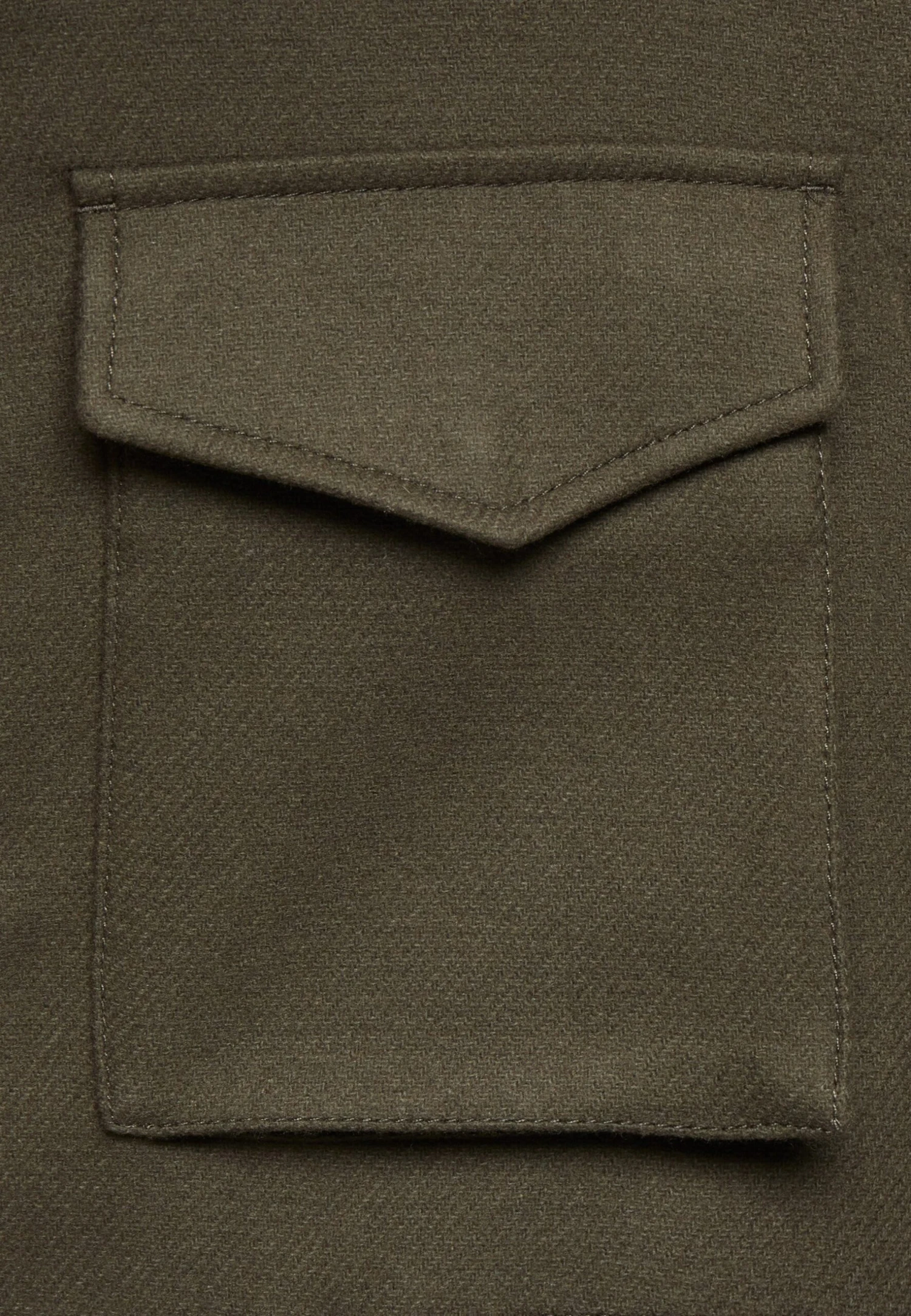 ARKET Short Coat - Khaki 3 ARKET Short Coat - Khaki - Image 3