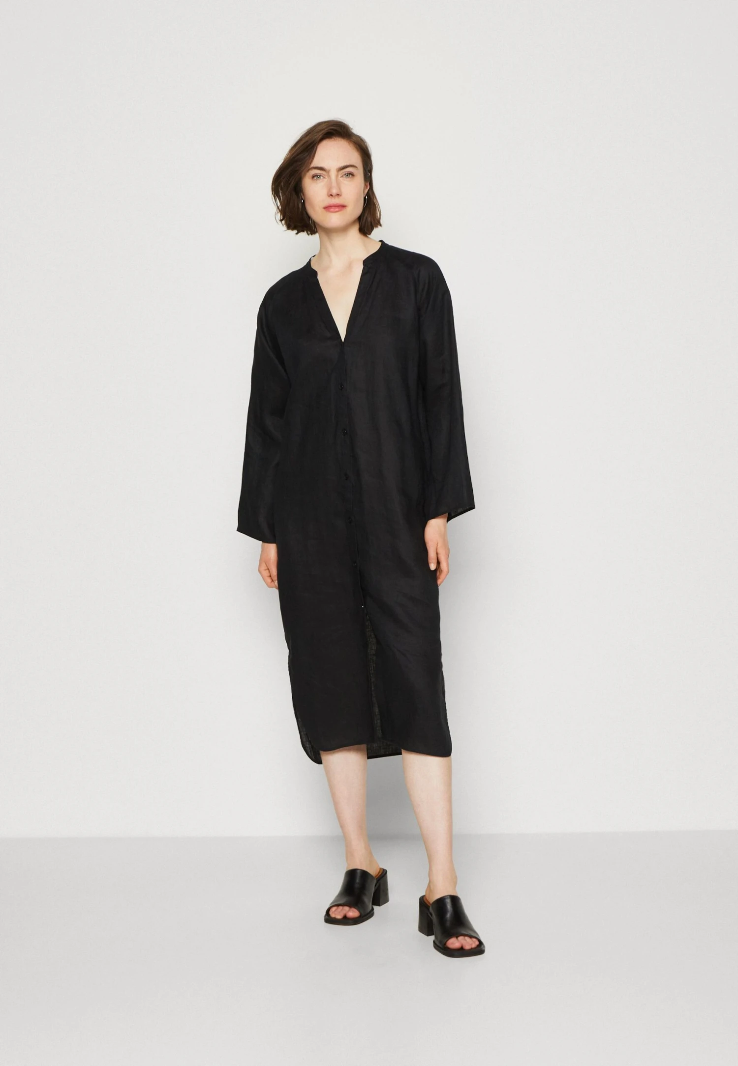 ARKET Shirt Dress - Black 1 ARKET Shirt Dress - Black
