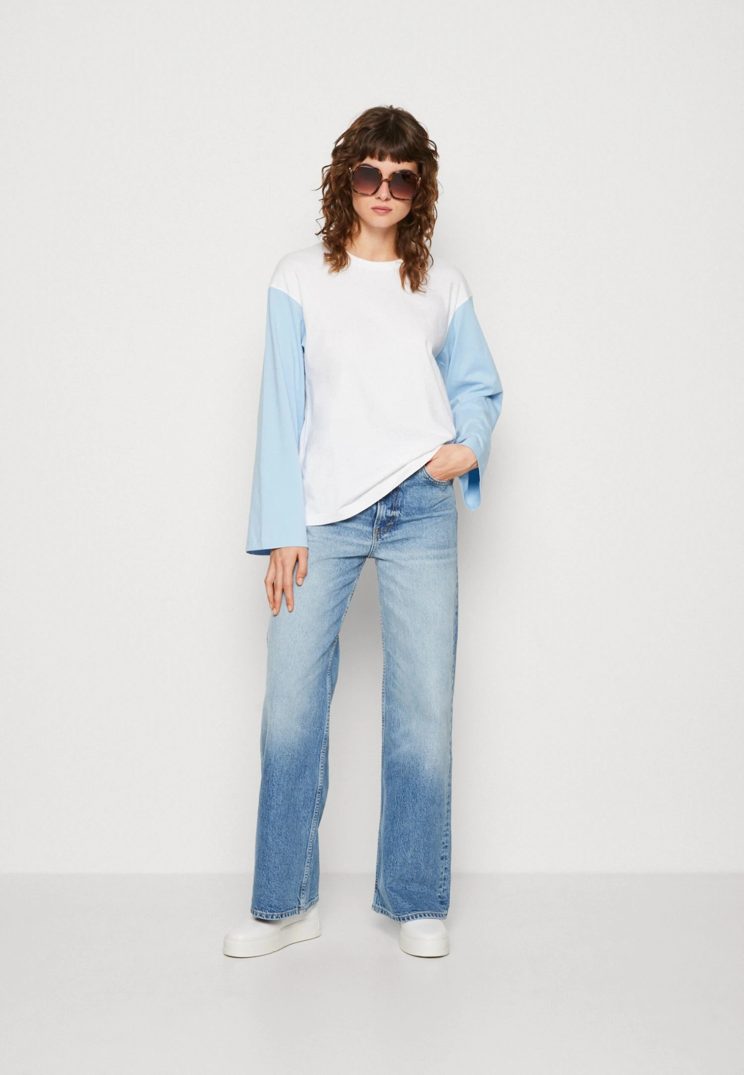 ARKET Long Sleeved Top - Light Blue 2 ARKET Long Sleeved Top - Light Blue - Image 2