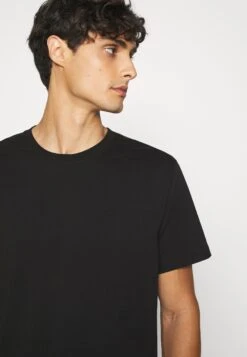 ARKET Basic T-Shirt - Black Dark -ARKET OUTLET 69174356652249f687008e22a0f1a1f6