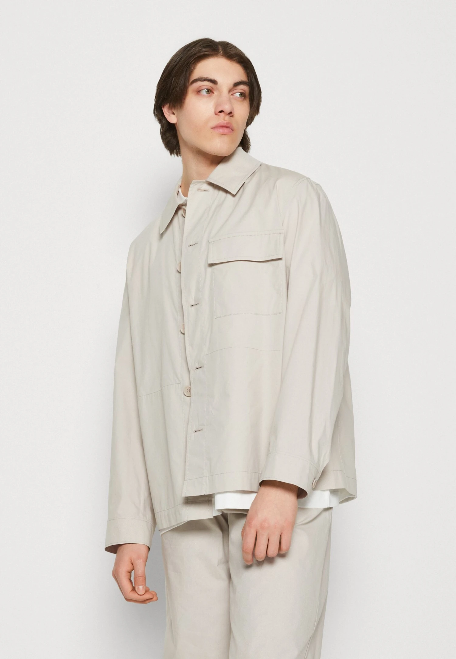 ARKET Summer Jacket - Dark Beige 4 ARKET Summer Jacket - Dark Beige - Image 4