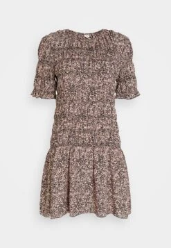 ARKET Day Dress - Black/Pink -ARKET OUTLET 6c2b0de98a68490bb05fad342ad87c30