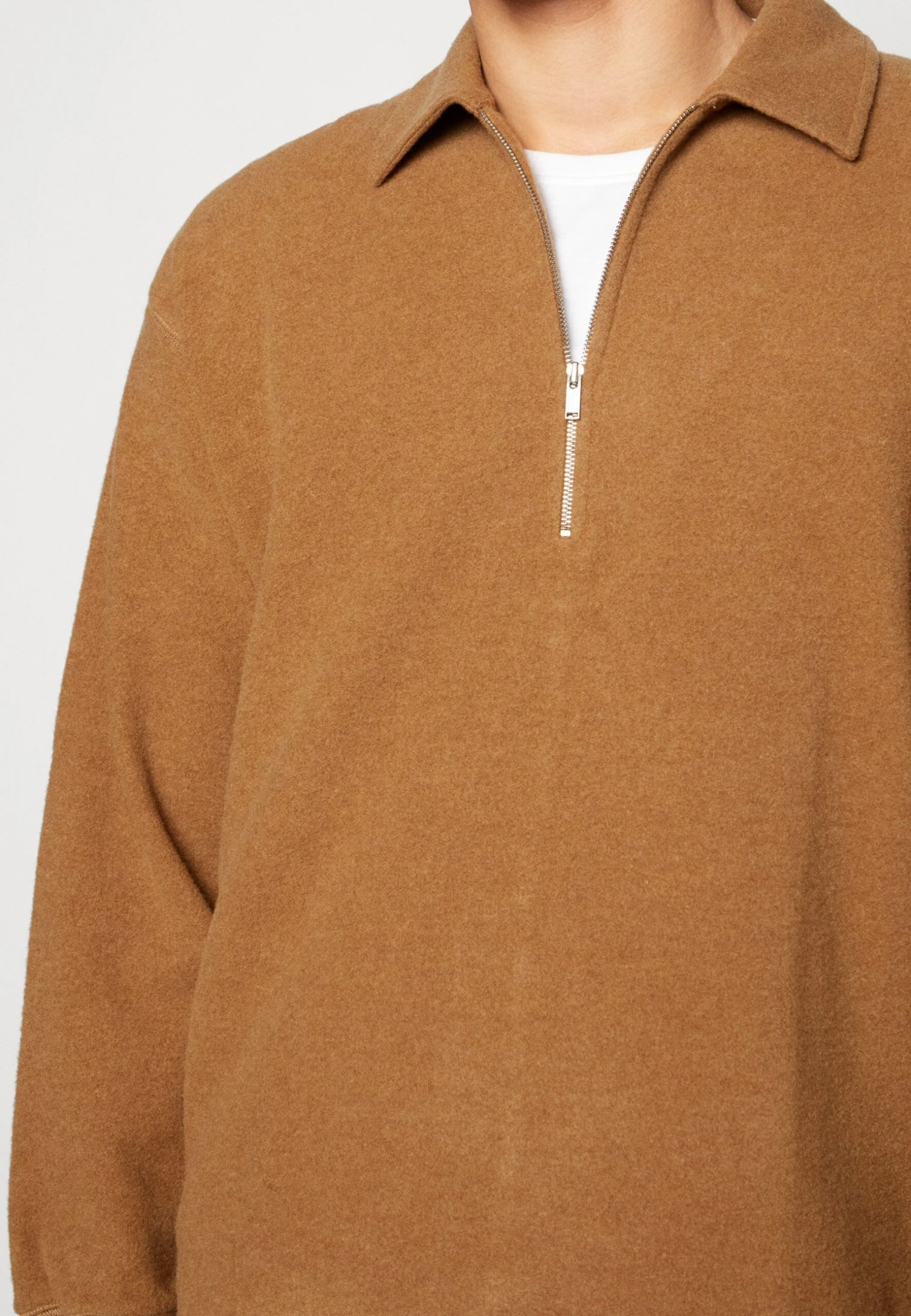 ARKET Fleece Jumper - Fudge 6 ARKET Fleece Jumper - Fudge - Image 6