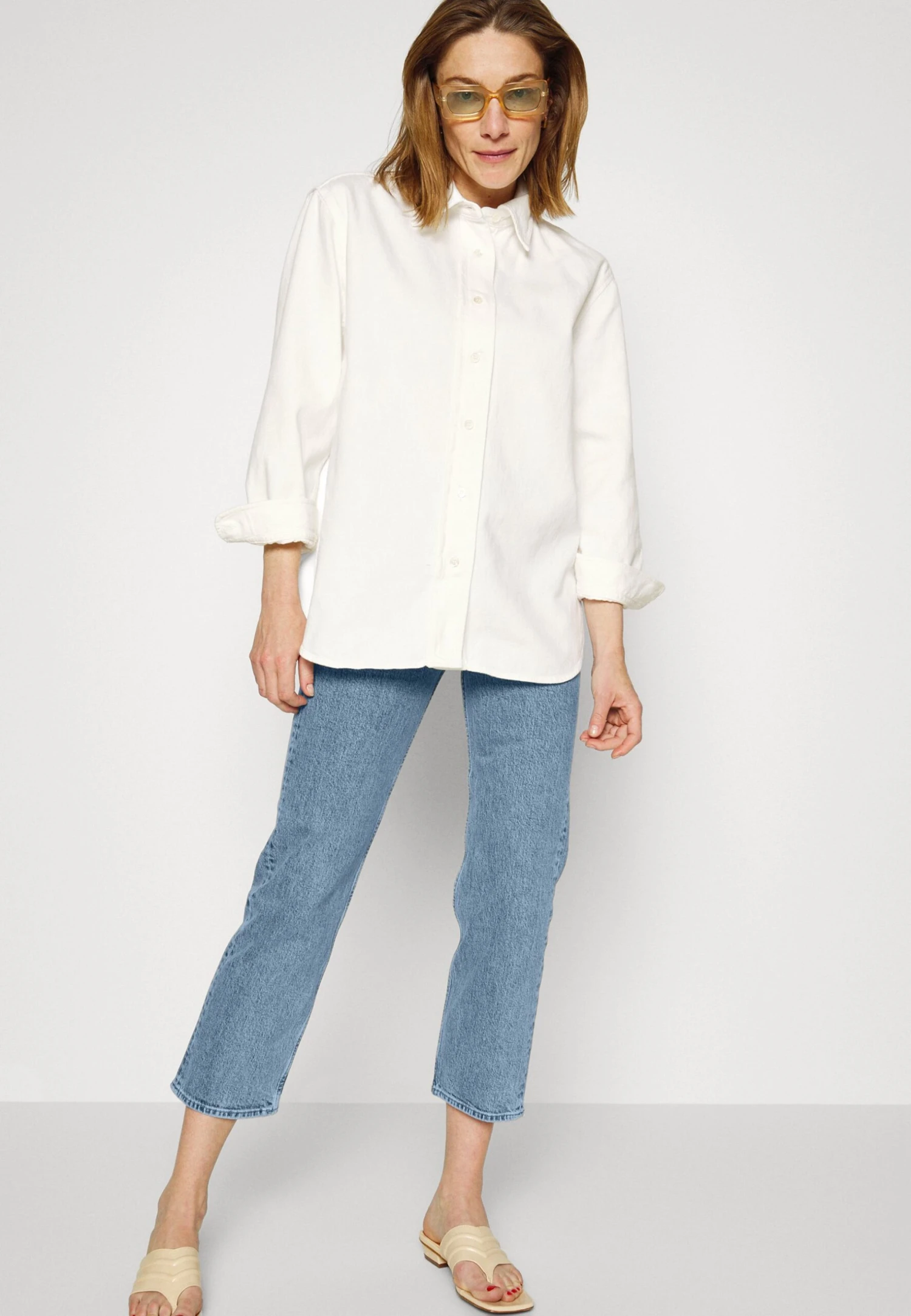 ARKET Straight Leg Jeans - Sky Blue 4 ARKET Straight Leg Jeans - Sky Blue - Image 4