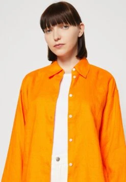 ARKET Button-Down Blouse - Orange -ARKET OUTLET 7e82334f57d44fc4851aa06bc21e3bd1