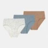ARKET Ava Brief 3 Pack - Briefs - Blue/White/Brown
