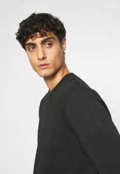 ARKET Sweatshirt - Green Dark -ARKET OUTLET 85cf20677233405b8b230e10bfebc05b