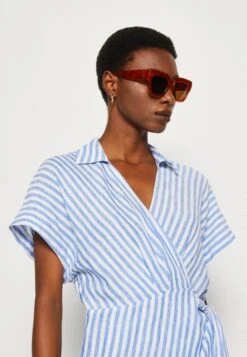 ARKET Day Dress - Blue/White -ARKET OUTLET 8d9ff47c73f54faea70bda8545407d66