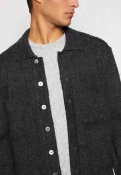 ARKET Cardigan - Dark Grey -ARKET OUTLET 997bcedc2fad436fbecc364c23f194ff