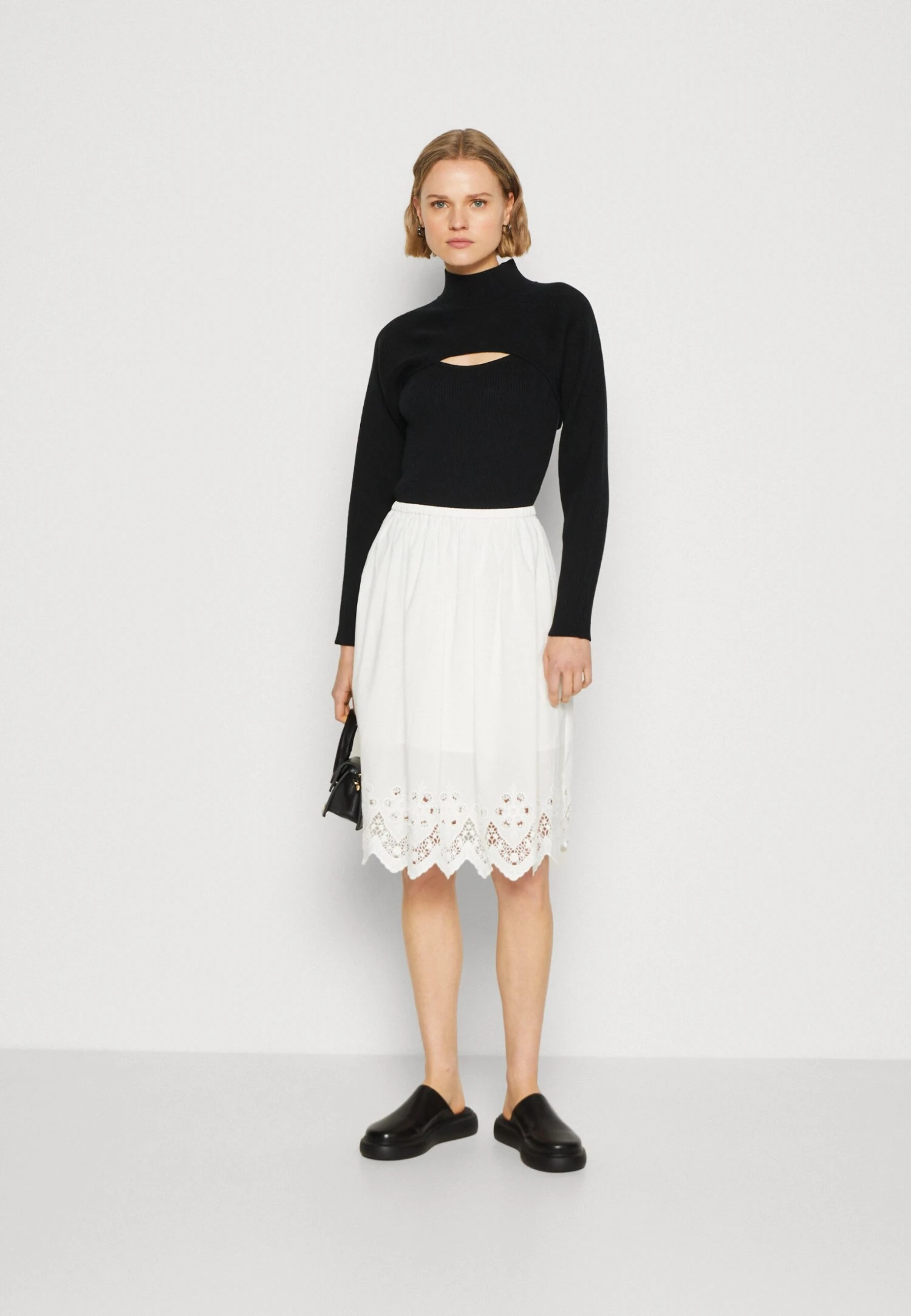 ARKET A-Line Skirt - White 2 ARKET A-Line Skirt - White - Image 2