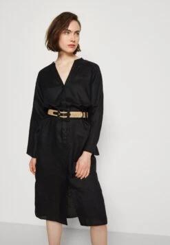 ARKET Shirt Dress - Black 9 ARKET Shirt Dress - Black -ARKET OUTLET a424eedd6a15482aac63b584c20b2b3c