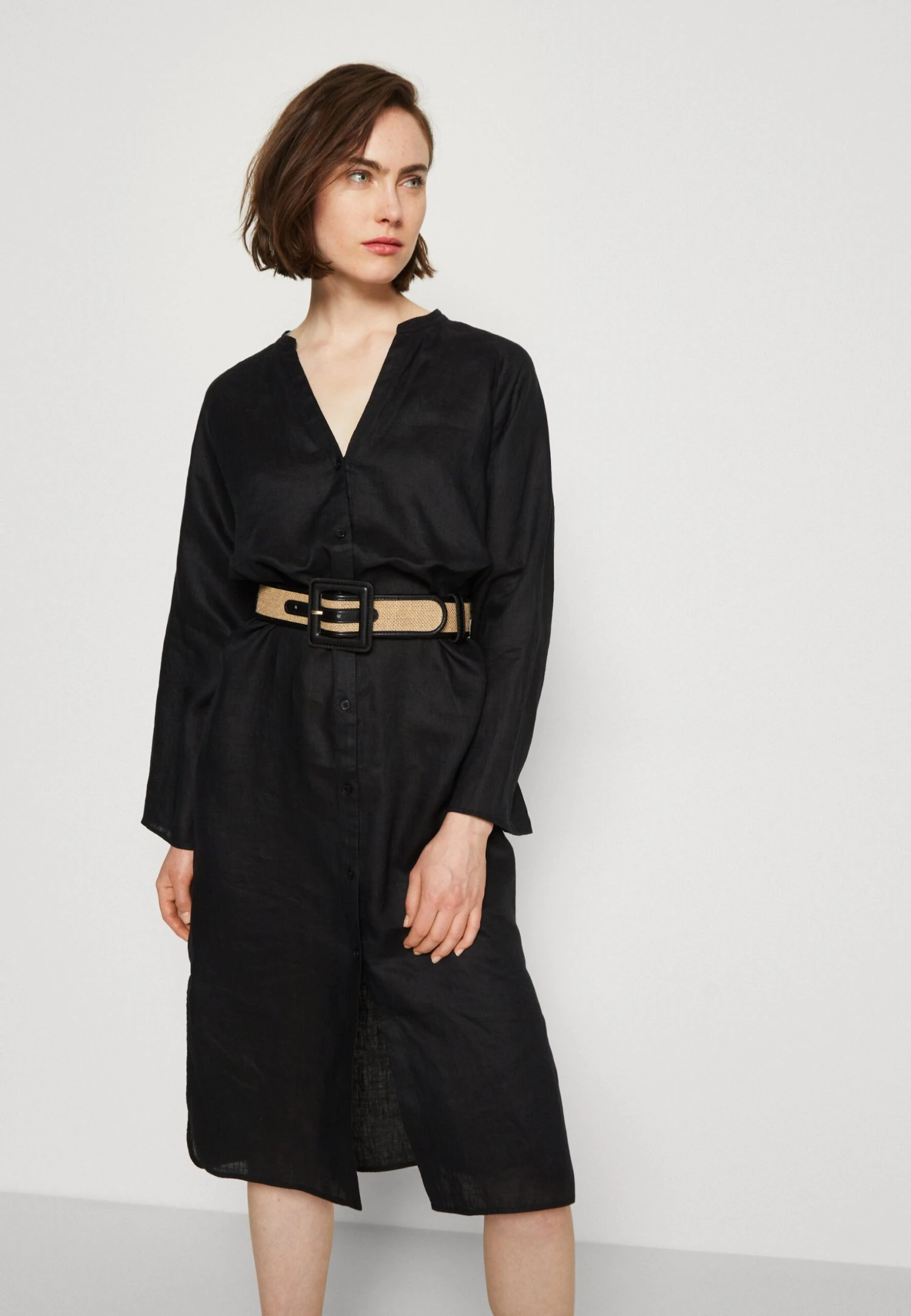 ARKET Shirt Dress - Black 4 ARKET Shirt Dress - Black - Image 4