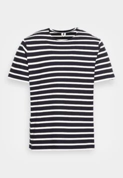 ARKET Print T-Shirt - Dark Blue -ARKET OUTLET a9d47d4327ca4ce48d95bc41d8f67170