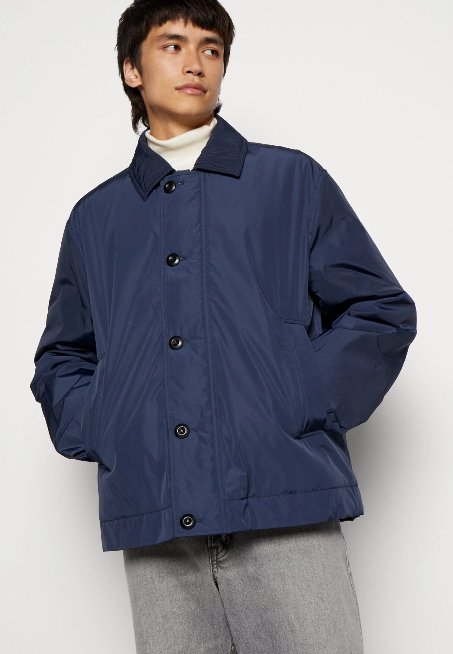 ARKET Light Jacket - Navy 4 ARKET Light Jacket - Navy - Image 4