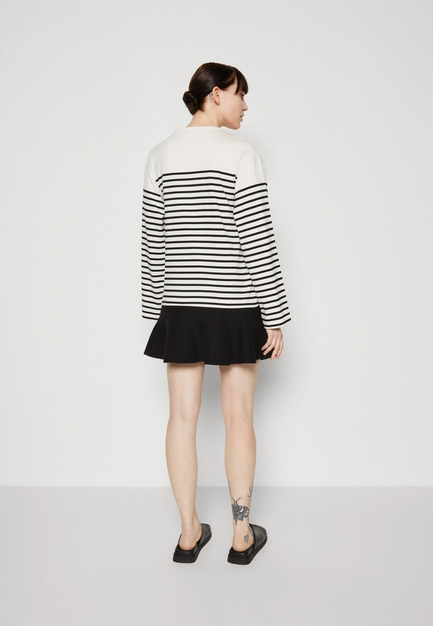 ARKET Long Sleeved Top - Off White Stripe 3 ARKET Long Sleeved Top - Off White Stripe - Image 3