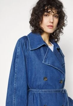 ARKET Trenchcoat - Blue -ARKET OUTLET c33dbecd07d84c6f9d3d1792922e91cc
