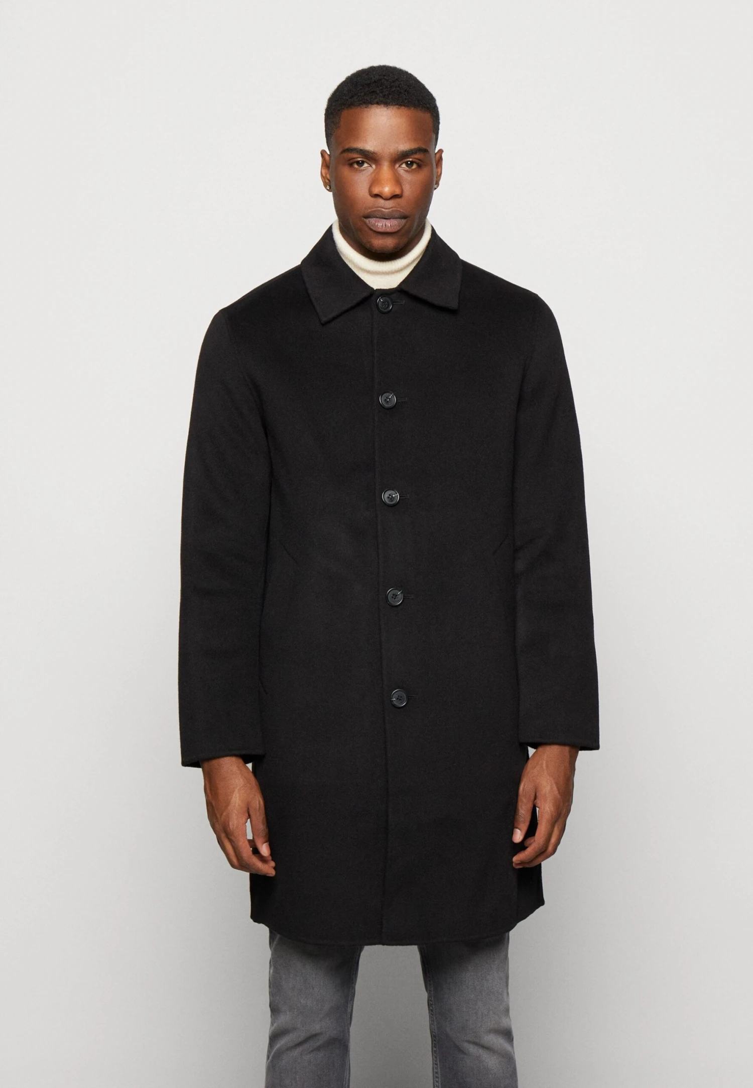 ARKET Classic Coat - Black 1 ARKET Classic Coat - Black