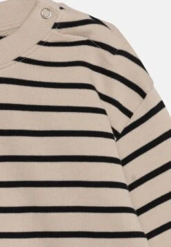 ARKET Unisex - Sweatshirt - Light Beige/Black Stripes -ARKET OUTLET d6d1e74cd3504b7db73d096e341bedf3