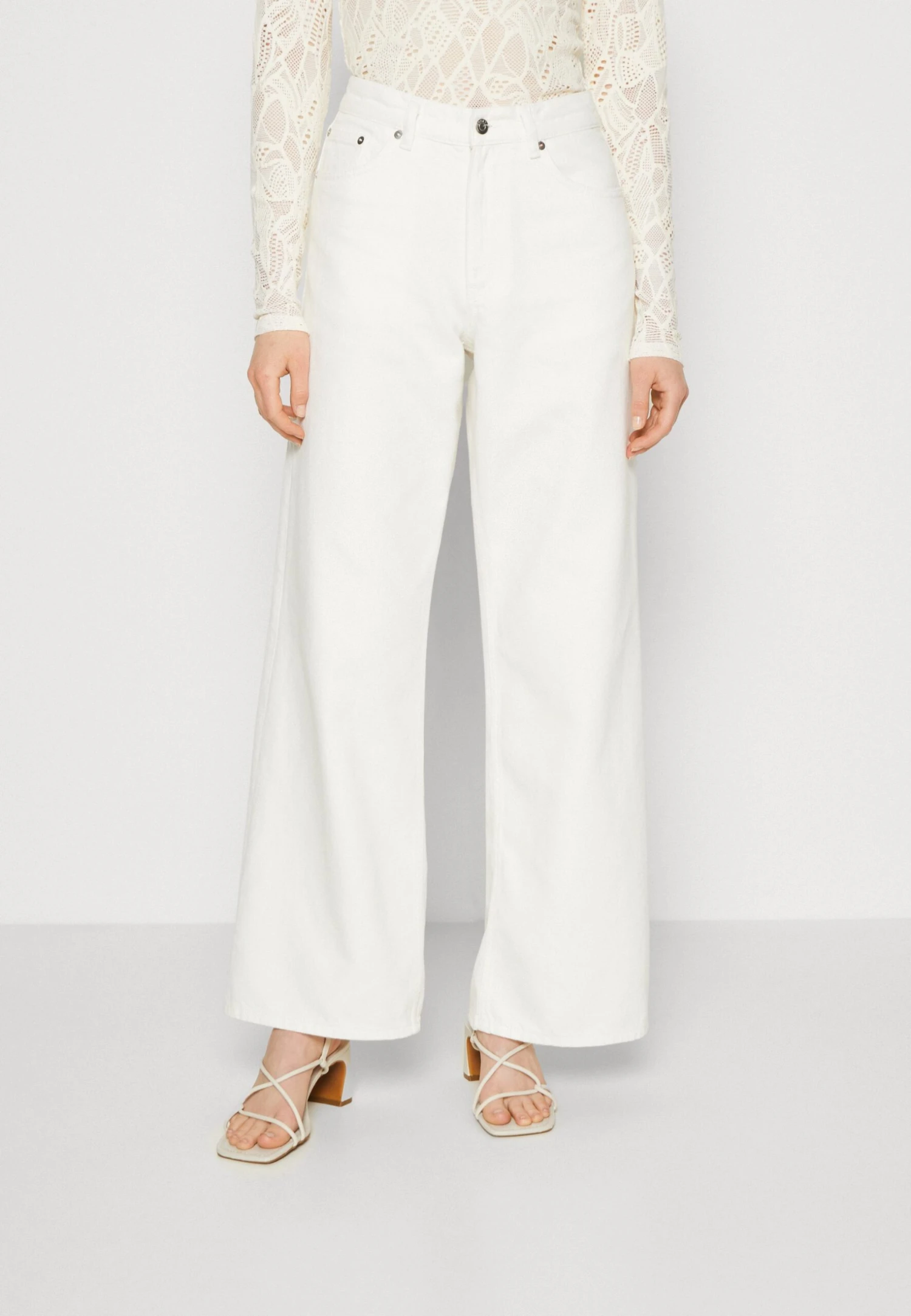 ARKET Flared Jeans - White 1 ARKET Flared Jeans - White
