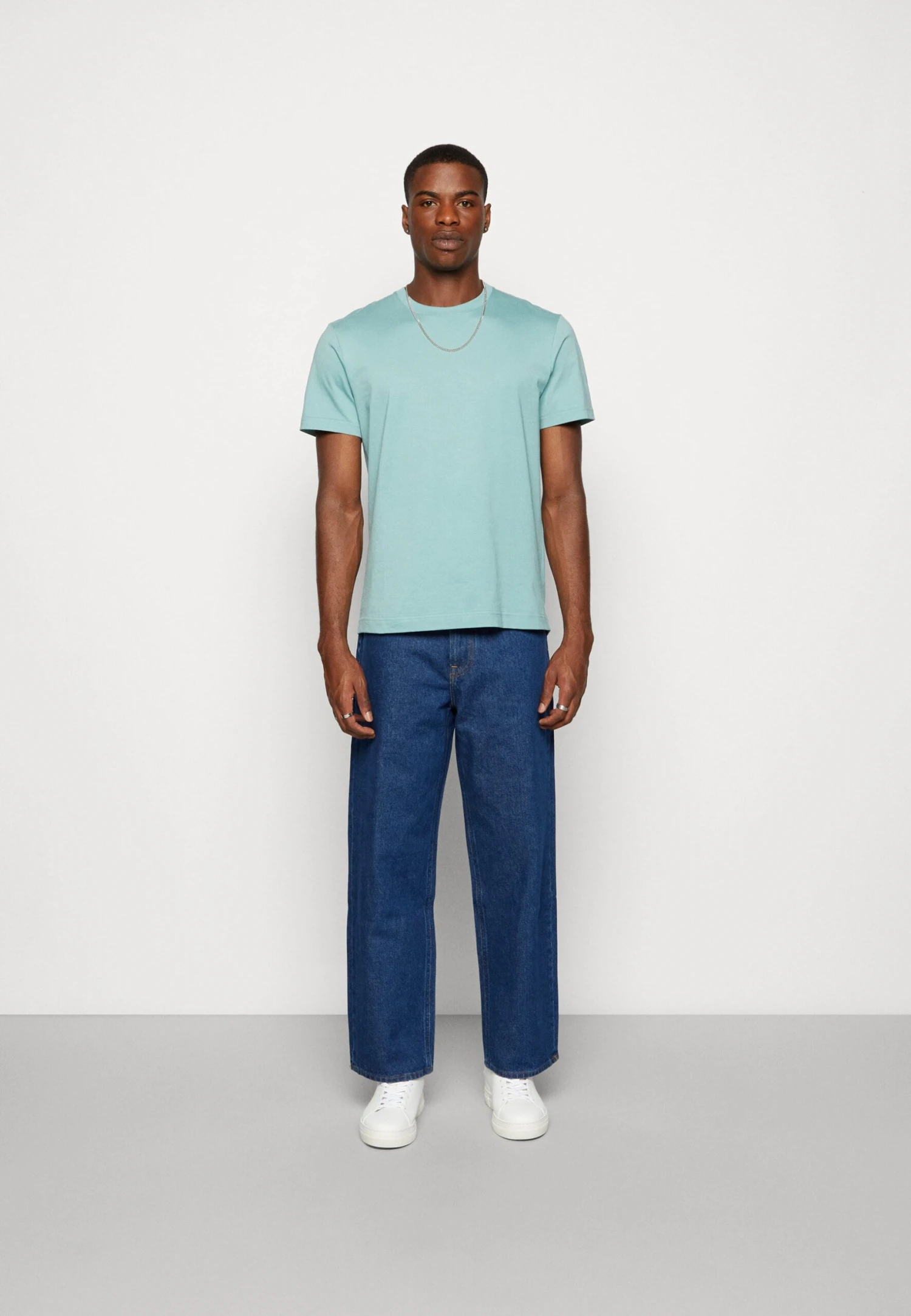 ARKET Malte - Print T-Shirt - Teal 2 ARKET Malte - Print T-Shirt - Teal - Image 2