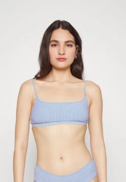 ARKET Bikini Top - Blue/White