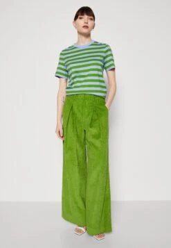 ARKET Print T-Shirt - Blue -ARKET OUTLET e691d24ecf7147538853abc9514192e9