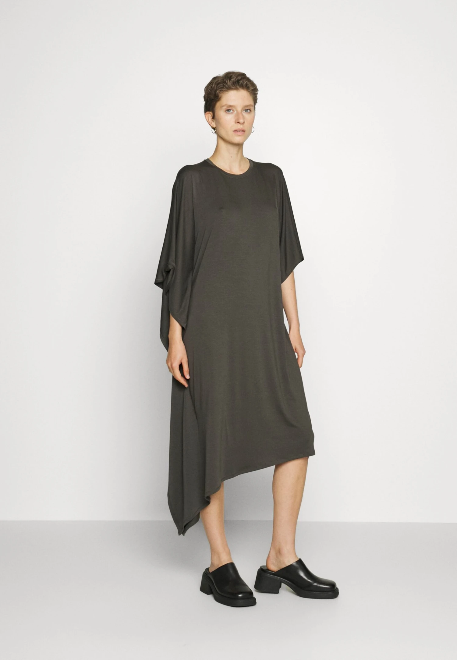 ARKET Jersey Dress - Off Black 2 ARKET Jersey Dress - Off Black - Image 2