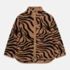 ARKET Fleece Jacket - Zebra Print